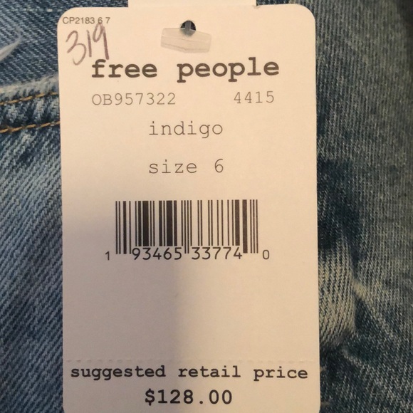 ♥️LAST ONE♥️ Free People Denim Skirt - Picture 5 of 5